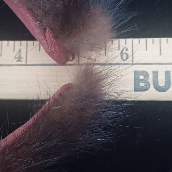 Vintage Real Mink Fur Headband - Picture 4 of 5